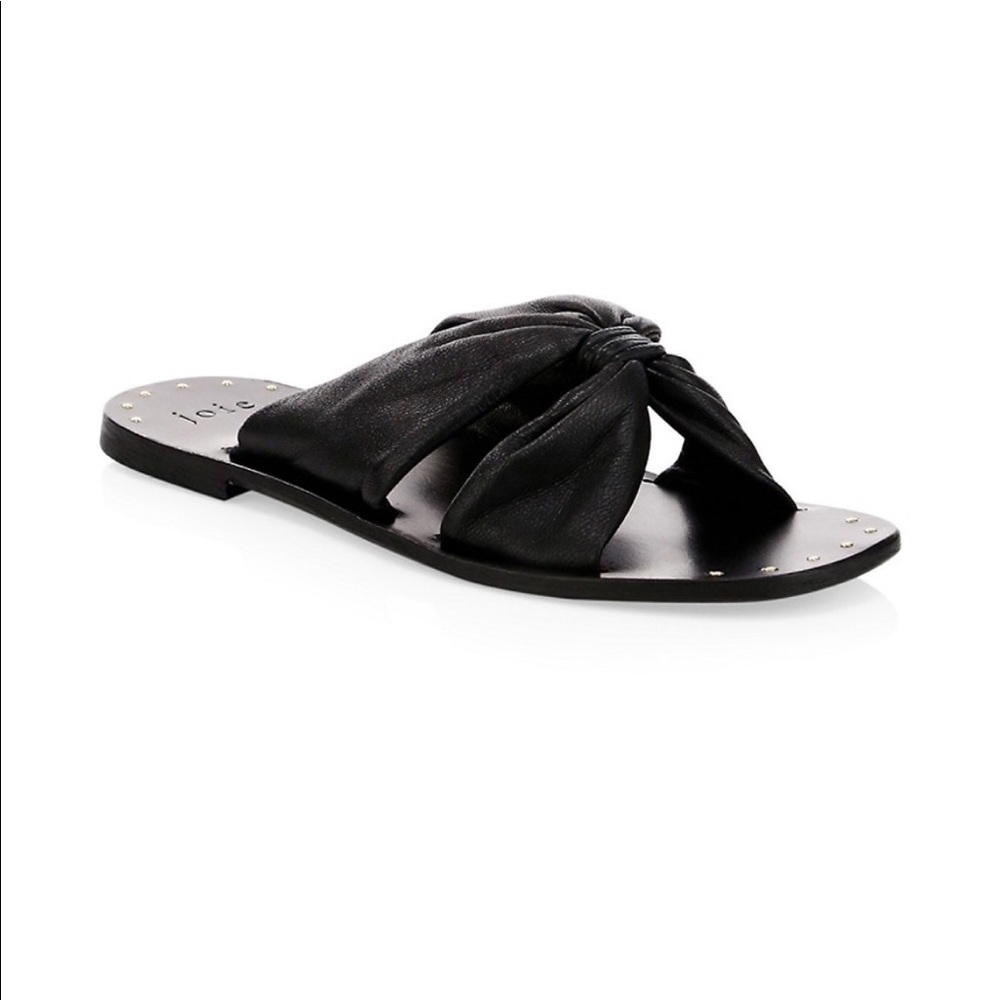 Joie Bentia Knotted Leather Slide